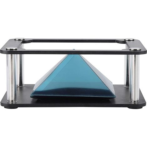 Projecteur D'hologramme de Smartphone Mobile de 3.5 à 6 Pouces, Projecteur de Présentoirs Holographiques 3D pour L'interaction de Dessin animé (Style cylindrique) (1/5)