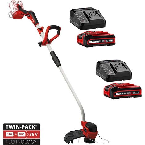 Einhell Professional 36/35 Li Brushless Twin 18v / 36v Grass Trimmer 350mm + 4AH