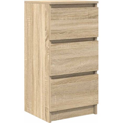 Maison Exclusive - Aparador roble Sonoma 37,5x35x76 cm madera de