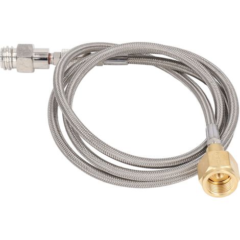 Adaptateur de remplissage pour cartouche de CO2 1500 PSI, antirouille, connecteur W21.8-14 vers TR21-4 (1/5)