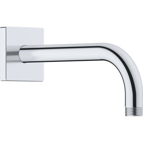 Duravit Brausearm, Rosette eckig, 210mm, Chrom Hochglanz, (1/3)