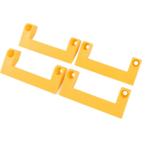 Lot de 4 pinces pour mètre ruban, support en plastique pour mètre ruban, échelle, établi, rangement pour outils électriques, garage (1/5)