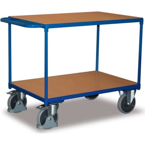 VARIOfit Schwerer Tischwagen mit 2 Ladeflächen 1.000 x 600 mm (1/2)