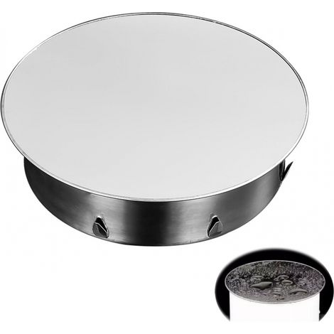 Couvercle de cheminée en acier inoxydable avec couche d'isolation thermique - Diamètre : 97mm (1/5)