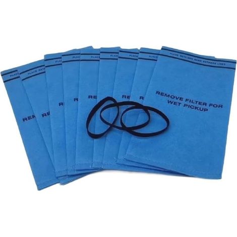 Lot de 12 sacs de collecte de poussière pour Craftsman 9-38737 pour multifit VF2000-12 sacs en tissu résistants pour scie, raboteuse, ponceuse, extracteur, nettoyage de garage - 24 x 14 cm (1/5)
