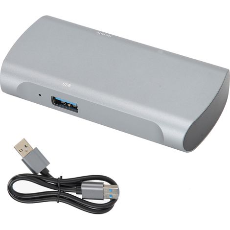USB 2.0-Aufnahmekarte für Live-Game-Streaming, 4K/30Hz- und 1080P-Videoaufzeichnung (1/5)