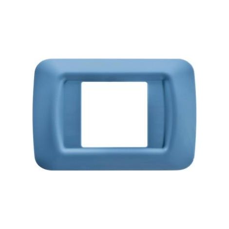 PLAQUE 2 POS.BLEU CIEL TOP SYSTEM GEWISS GW22562