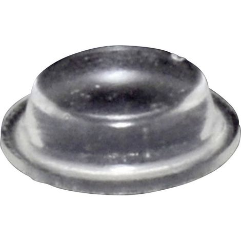 N/A TOOLCRAFT PD9125C autocollant, cylindrique transparent (Ø x H) 12.7 mm x 3.5 mm 1 pc(s)