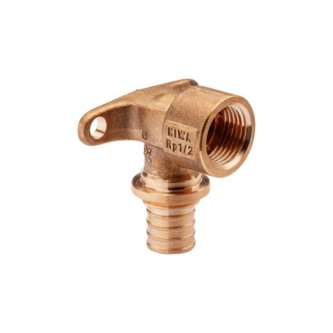 Gomito da incasso a muro femmina uscita 20 corto - 1/2'' F SDR11 LX - Rehau