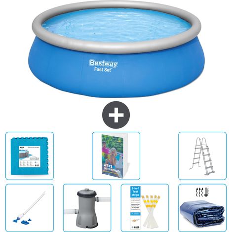 Bestway Bestway Fast Set Ronde - 457x122 cm - 8-pièces S493 (1/5)