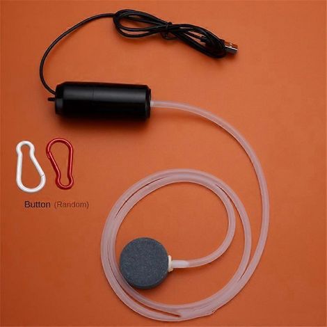 Pompe submersible 1 pièce, mini ultra-silencieuse basse tension, accessoires pour aquariums et pisciculture, oxygénateur pour aquarium domestique, petit modèle USB (1/4)