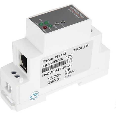 Module réseau Ethernet RS485 vers WLAN, montage sur rail, 9–50 V CC, 10 W, PE11-M (1/4)