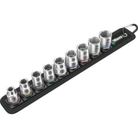 Wera Belt B 4 Kit inserti a bussola 3/8 (10 mm) 9 parti 05003973001 (1/5)