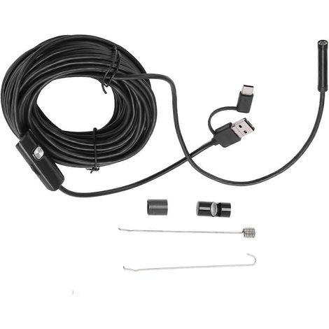 AN100-7 7,0 mm Industrie-Endoskop mit flexiblem Kabel, 3-in-1-Funktion, hochauflösende, robuste und wasserdichte Schlangenkamera