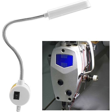 Lampe de travail LED 30 LED pour machine à coudre 110-265 V, base magnétique flexible, col de cygne (1/5)