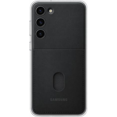 Samsung EF-MS916CB S23+ S916 Hülle, schwarz/schwarzer Rahmen (1/5)