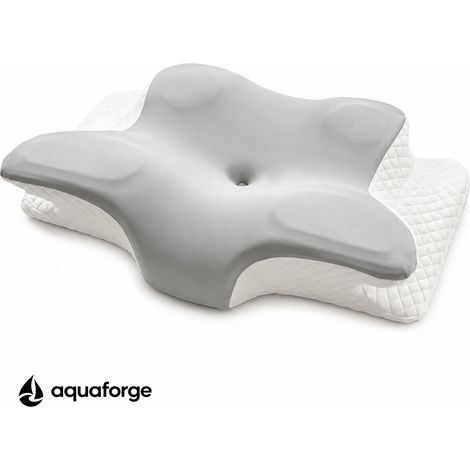 Almofada Cervical Ergonómica Espuma Viscoelástica Respirável 62 x 41 cm (1/5)