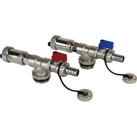 Schnellentlüfter-Set 1" für Heizkreisverteiler