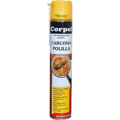 Spray CORPOL 500ML Traitement pour le bois anti-carcoma, Termite et Moth