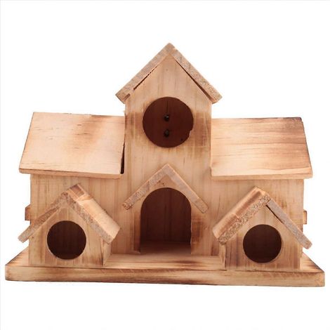 Vogelhaus, Gartenvogelhaus, Vogelhäuser aus Holz (1/5)
