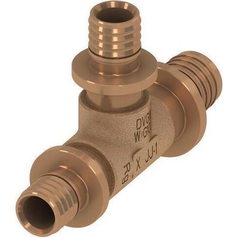 TECEflex T-Stück, reduziert, Siliziumbronze, 710605 (1/5)