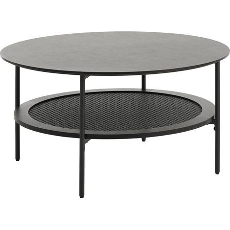 Selsey Mogest - Table basse - 80 cm - Chêne noir (1/5)