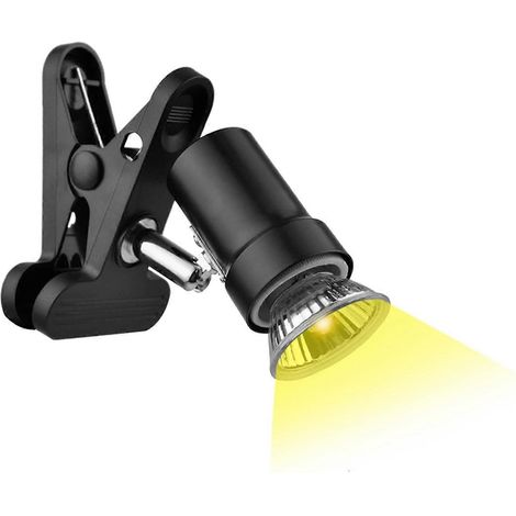 Wärmelampe für Reptilien mit 50-Watt-Glühbirne, Wärmepunkt zur Simulation von Sonnenlicht, Wärmelampe für Schildkröten und Echsen (US-Stecker). (1/5)