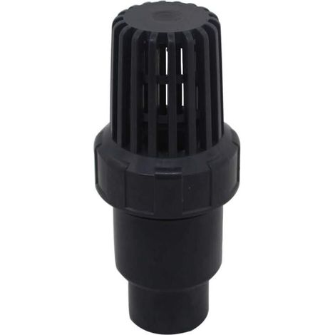 Fußventil Rückschlagventil mit Saugkugel 20 25 32 40 50 63 75 90mm Rückschlagventil Siebventil Rückschlagventil PVC Schwimmbadpumpe (Innendurchmesser 75mm) (1/4)