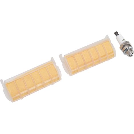 Filtre à air et bougie d'allumage MS210 MS230 MS250 pour tronçonneuse, jeu de pièces de rechange, remplacement moteur, accessoires d'entretien, kit d'équipement forestier, compatible Stihl, haute perf (1/5)