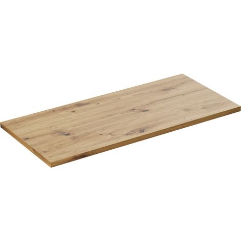 Plateau meuble sous vasque - L 100 x l 46 cm - Sublima Cashmere Artisan - Livraison gratuite
