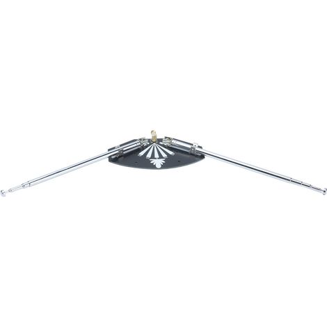 Antenne FM à cornet 75-360 MHz à gain élevé avec télécommande pour appareils audio, vidéo et téléviseurs domestiques (1/5)