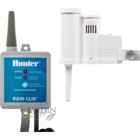 Sensore e Ricevitore di Pioggia Wireless. Reazione rapida, Rain-Clik Wireless Hunter
