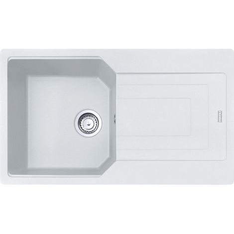 Franke Urban UBG 611-86. Tipo di lavello: Lavello ad incasso, Forma del lavandino: Rettangolare, Materiale del lavandino: Fragranito. Larghezza: 860 mm, Lunghezza: 500 mm, Profondità... - 114.0686.753