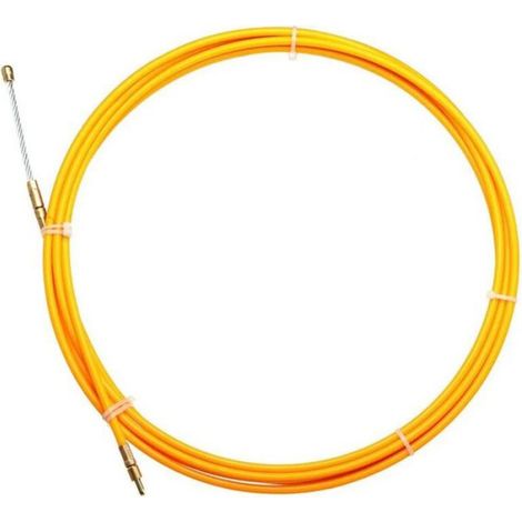 Tire fils nylon D=6mm L=25m fibre de verre fil cable tige électricien poussoir extracteur conduit poisson (1/3)