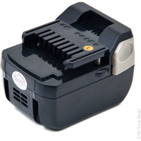 NX – Batterie 14.4V 3Ah Lithium-ion compatible Hitachi/Hikoki – Performance optimisée pour usage intensif – Dimensions 96,3x79,2x66,7mm (1/3)