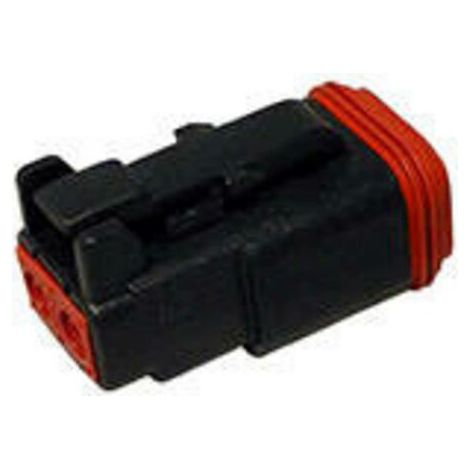 TE Connectivity DT06-2S-P012 Cosse cylindrique mâle femelle, droit Nombre total de pôles: 2 Série (connecteur rond): DT 1 pc(s) W501711 (1/3)