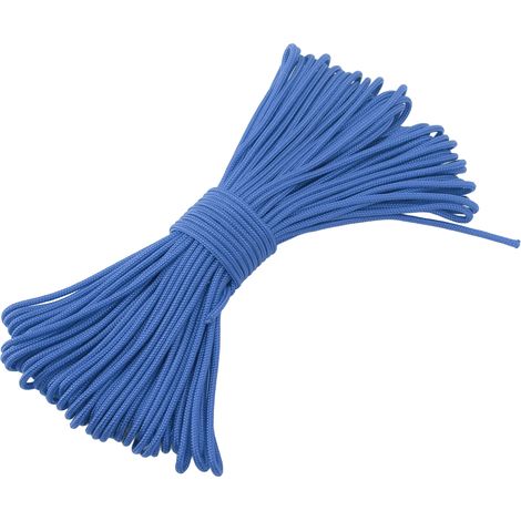 Corde de boucle D pour arc à poulies, accessoire de tir à l'arc en nylon bleu pour décocheur et flèches (1/5)