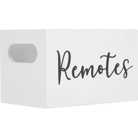 Support de télécommande compatible avec organisateur en bois pour salon (1/5)