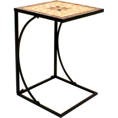 Table d'appoint angulaire - 35x35x53 cm
