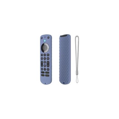 Coque pour télécommande vocale Alexa, antidérapante, souple, antichoc et résistante aux chocs. (1/4)