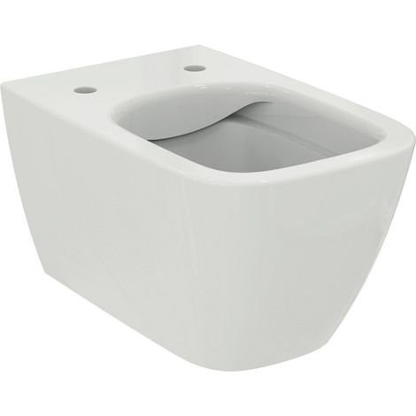 WC suspendu à profondeur d'installation IS i.life B sans rebord 355x540x335mm blanc avec SmartGuard