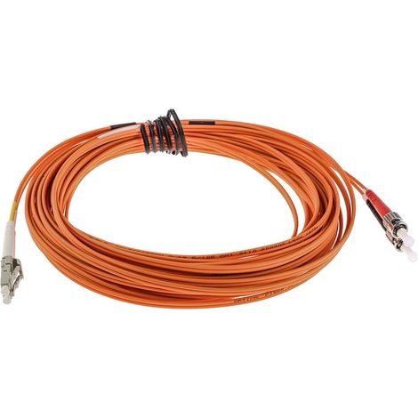 Câble fibre optique RS PRO 10m Avec connecteur / ST, OM1 Multi-mode ( Prix pour 1 ) (1/3)