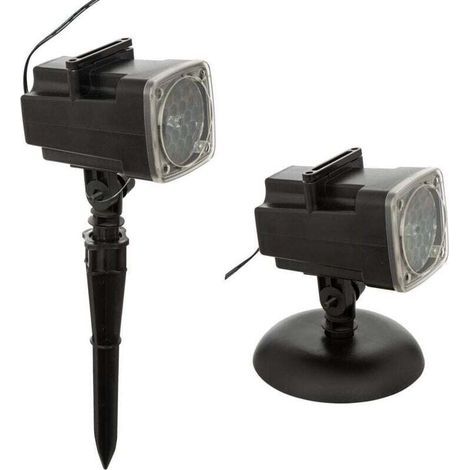 Projecteur extérieur 4 films, 1 LED, blanc froid – Lumières féériques et Noël (1/3)