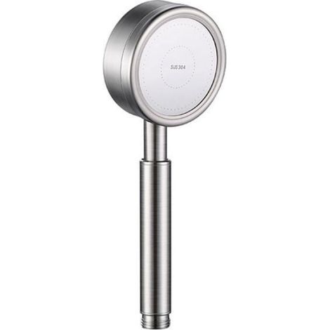 Pommeau De Douche - Acier Inoxydable 304 - Haute Pression - Économie D'eau - 1 Pièce (1/4)