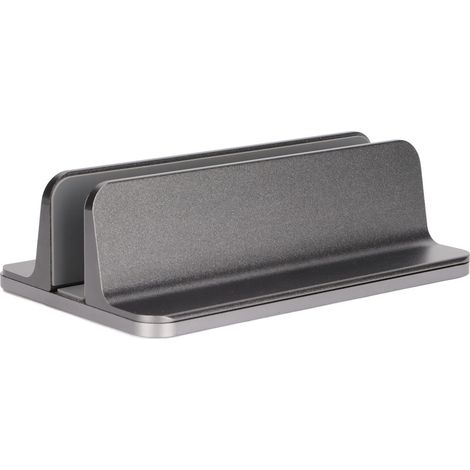 Support Laptop Vertical - Alliage D Aluminium - Ajustable 14 À 66 Mm - Pour Bureau - 1 Pièce (1/5)