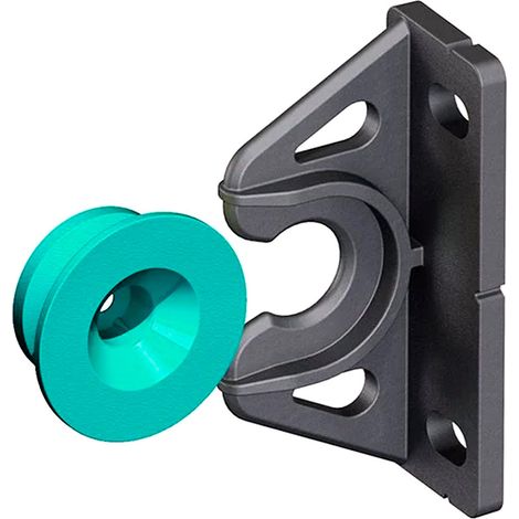 Caja de: 100 Uds. Cjto. Conector Button-Fix Tipo2 Angulo Azul (B100) (1/5)