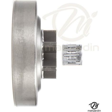Pignon pour tronçonneuse Dolmar, Poulan 3/8" LP. 6 dents. Hauteur cloche 14,1 mm (1/4)