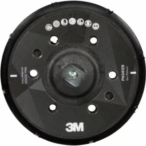 Plateau de lustreuse orbitale 3M Perfect-It 150mm