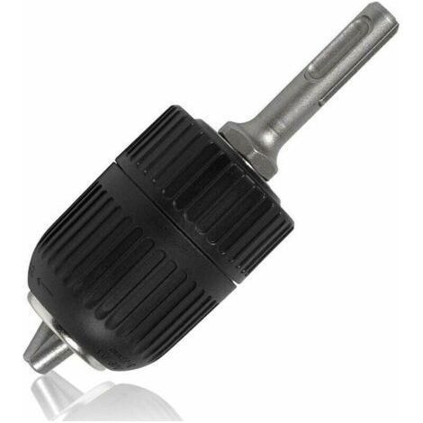 Mandrin de perceuse sans cl avec adaptateur SDS 1/2\\'\\' Outil de conversion de mandrin sans cl dtachable robuste pour SDS, GSB et GSR, perceuse main lectrique (1/4)