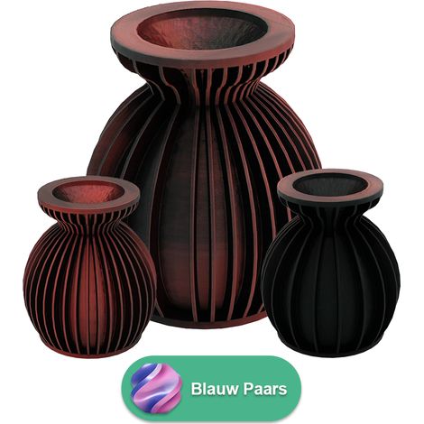 Vase Imprimé 3D pour Fleurs Séchées et Artificielles en PLA Durable Design Moderne - PANGIVO